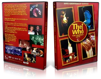 Artwork Cover of The Who Compilation DVD Summit 75 Audience
