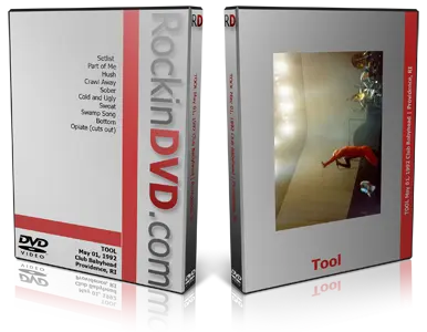 Artwork Cover of Tool 1992-05-01 DVD Providence Proshot