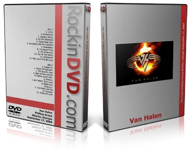 Artwork Cover of Van Halen 2004-09-17 DVD Atlanta Audience