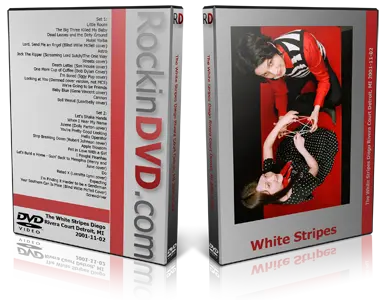 Artwork Cover of White Stripes 2001-11-02 DVD Detroit Audience
