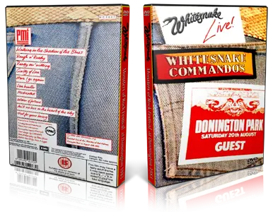 Artwork Cover of Whitesnake 1983-08-20 DVD Donington Proshot