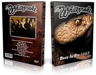 Artwork Cover of Whitesnake 1985-01-11 DVD Rio de Janeiro Proshot