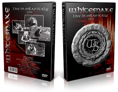 Artwork Cover of Whitesnake 1994-07-07 DVD Milan Proshot