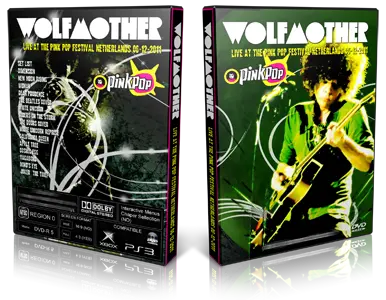 Artwork Cover of Wolfmother 2011-06-12 DVD Pink Pop Festival Proshot