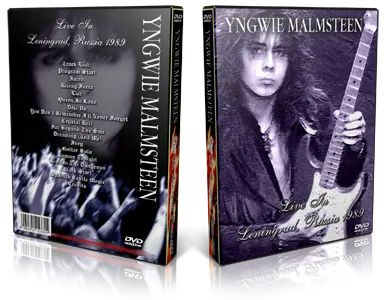 Artwork Cover of Yngwie Malmsteen Compilation DVD Leningrad 1989 Proshot