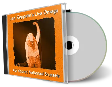 Artwork Cover of Led Zeppelin 1980-06-20 CD Brussels Soundboard