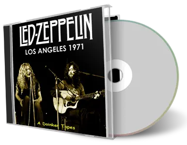 Artwork Cover of Led Zeppelin Compilation CD Los Angeles 1971 Audience
