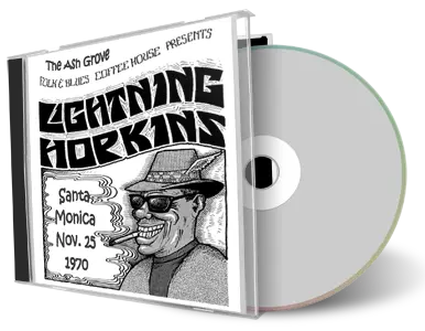 Artwork Cover of Lightnin Hopkins 1970-11-25 CD Santa Monica Audience