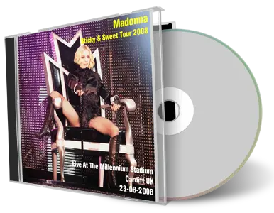 Artwork Cover of Madonna 2008-08-23 CD Cardiff Audience