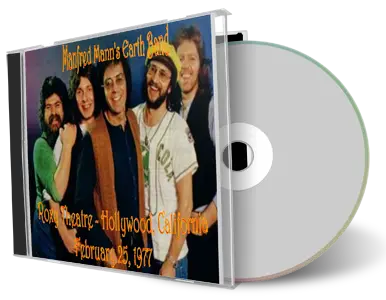 Artwork Cover of Manfred Mann 1977-02-25 CD Hollywood Audience
