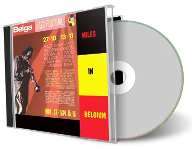 Artwork Cover of Miles Davis 1967-10-28 CD Antwerp Soundboard
