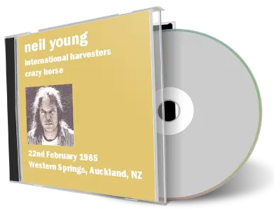 Artwork Cover of Neil Young 1985-02-22 CD Auckland Audience