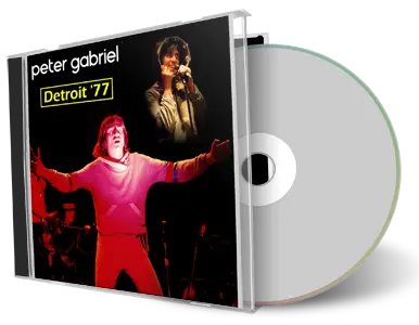 Artwork Cover of Peter Gabriel 1977-03-13 CD Detroit Audience
