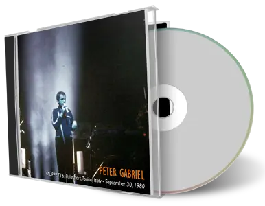 Artwork Cover of Peter Gabriel 1980-09-30 CD Torino Soundboard