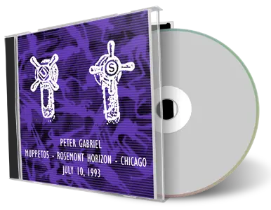 Artwork Cover of Peter Gabriel 1993-07-10 CD Chicago Soundboard