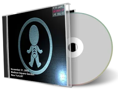 Artwork Cover of Peter Gabriel 2002-11-21 CD New York Audience