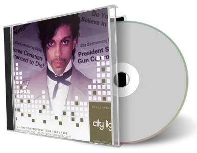 Artwork Cover of Prince Compilation CD City Lights Remastered Volume 2 Soundboard