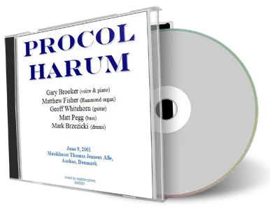 Artwork Cover of Procol Harum 2001-06-09 CD Aarhus Audience