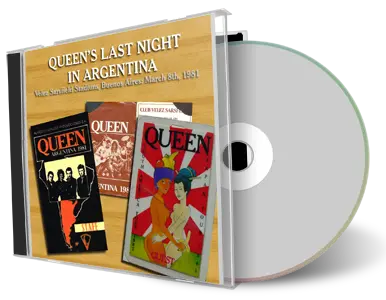Artwork Cover of Queen 1981-03-08 CD Buenos Aires Audience