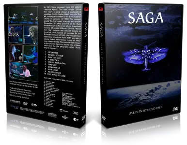 Artwork Cover of Saga Compilation DVD 81-88 Proshot