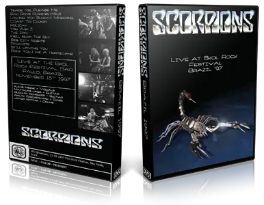 Artwork Cover of Scorpions 1997-11-15 DVD Sao Paulo Proshot