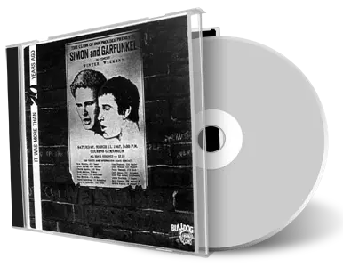 Artwork Cover of Simon And Garfunkel 1967-03-11 CD Medford Soundboard