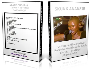 Artwork Cover of Skunk Anansie 2010-07-09 DVD Lisboa Proshot