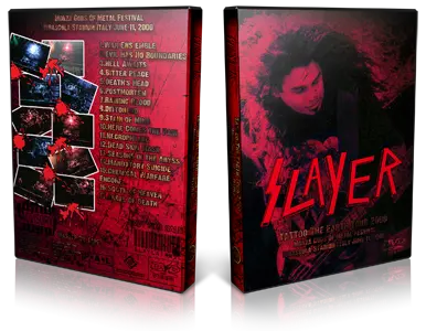 Artwork Cover of Slayer 2000-06-11 DVD Monza Proshot