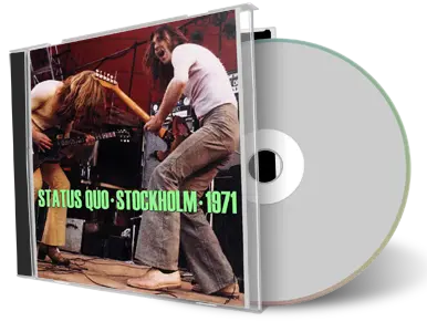 Artwork Cover of Status Quo 1971-11-24 CD Stockholm Soundboard