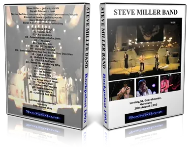 Artwork Cover of Steve Miller 1993-08-20 DVD Loreley Proshot