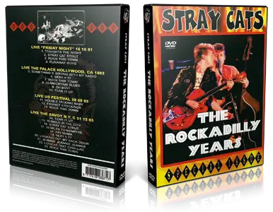 Artwork Cover of Stray Cats Compilation DVD The Rockabilly Years Proshot