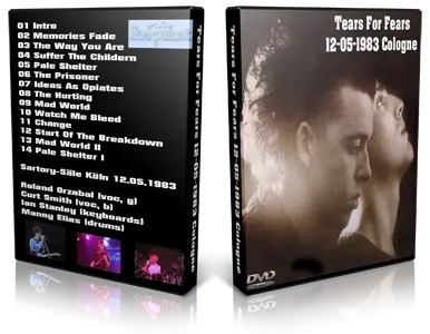 Artwork Cover of Tears For Fears 1983-05-12 DVD Cologne Proshot