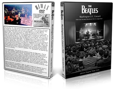 Artwork Cover of The Beatles 1964-02-11 DVD Washington Proshot