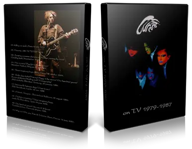 Artwork Cover of The Cure Compilation DVD 1979-1987 TV Proshot