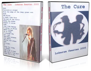 Artwork Cover of The Cure 2005-08-10 DVD Lokeren Audience