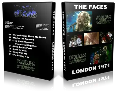 Artwork Cover of The Faces 1972-04-01 DVD London Proshot