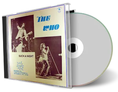 Artwork Cover of The Who 1971-07-31 CD Flushing Audience