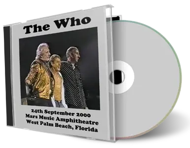 Artwork Cover of The Who 2000-09-24 CD West Palm Beach Soundboard
