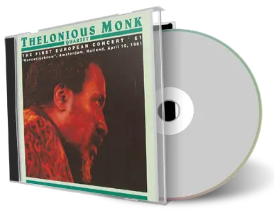 Artwork Cover of Thelonious Monk Quartet 1961-04-15 CD Amsterdam Soundboard