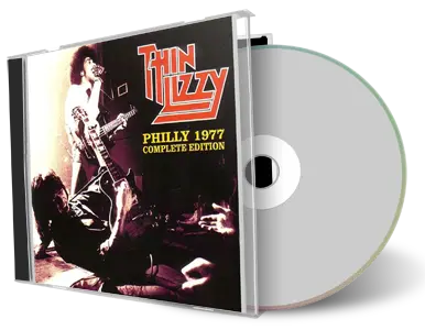 Artwork Cover of Thin Lizzy 1977-10-26 CD Detroit Audience