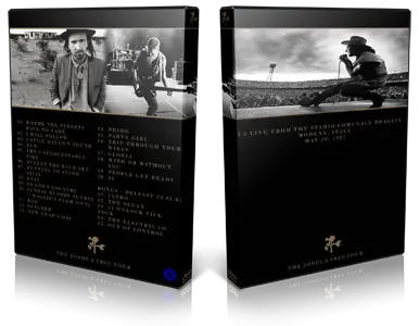Artwork Cover of U2 1987-05-29 DVD Modena Audience