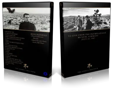 Artwork Cover of U2 1987-07-22 DVD Munich Audience
