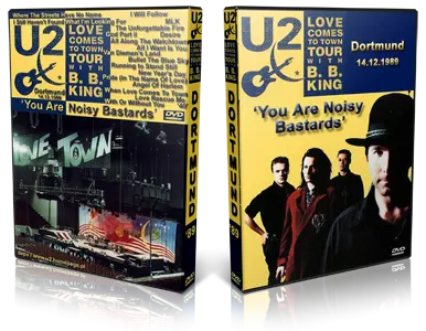 Artwork Cover of U2 1989-12-14 DVD Dortmund Audience