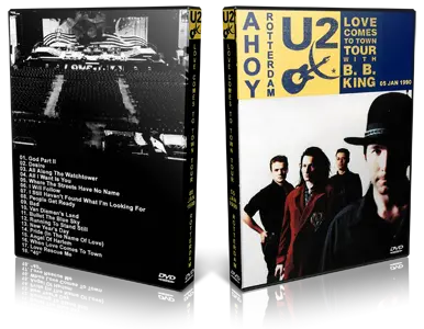 Artwork Cover of U2 1990-01-05 DVD Rotterdam Audience