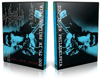 Artwork Cover of U2 1992-03-10 DVD Philadelphia Audience
