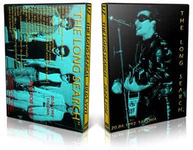 Artwork Cover of U2 1992-04-20 DVD Tacoma Audience