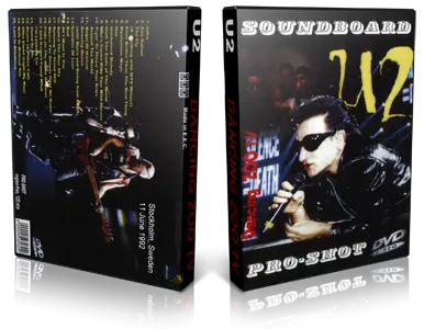 Artwork Cover of U2 1992-06-11 DVD Stockholm Proshot