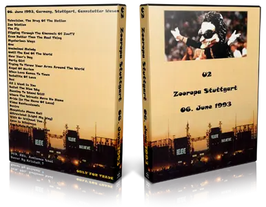 Artwork Cover of U2 1993-06-06 DVD Stuttgart Audience