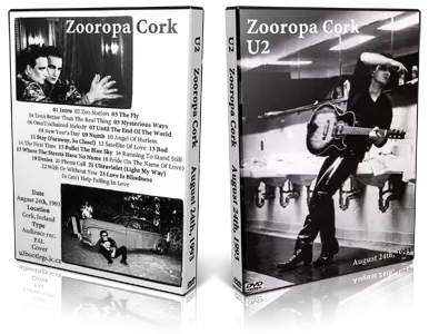 Artwork Cover of U2 1993-08-24 DVD Cork Audience