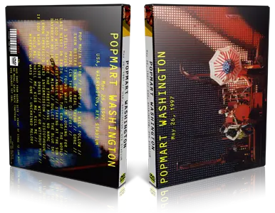 Artwork Cover of U2 1997-05-26 DVD Washington Audience